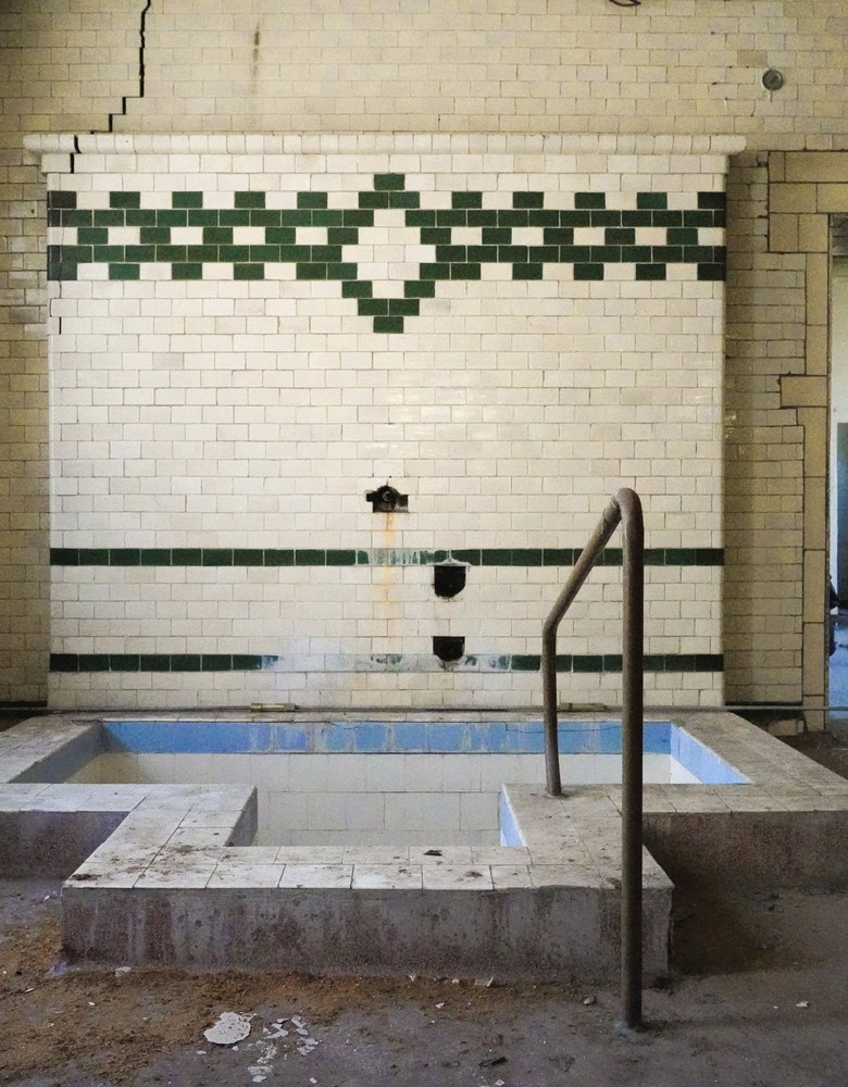 Historisches Tauchbecken im Stadtbad Glauchau