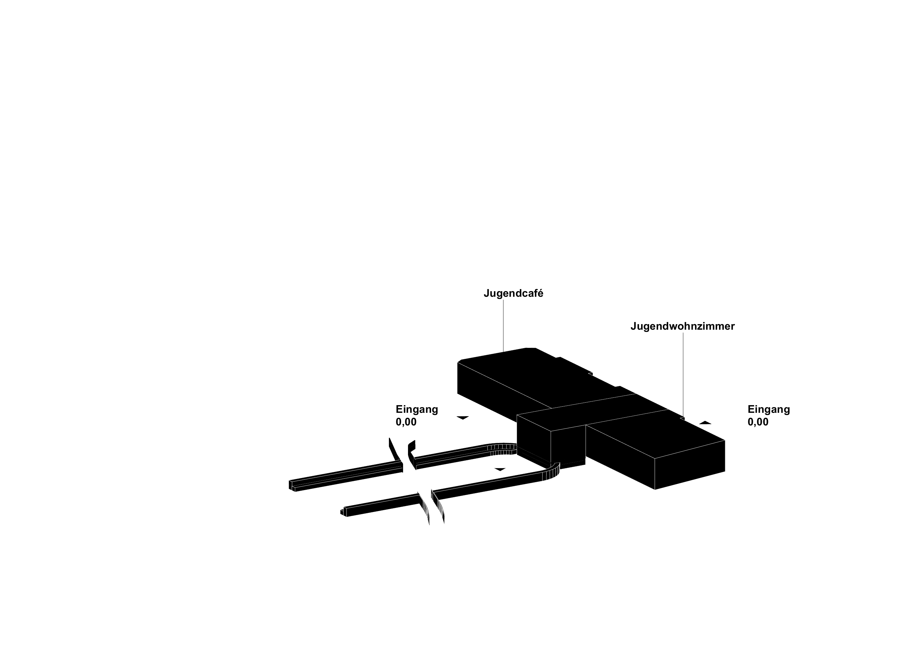 Entwurfsgrafik 3 des Projekts Freiräume