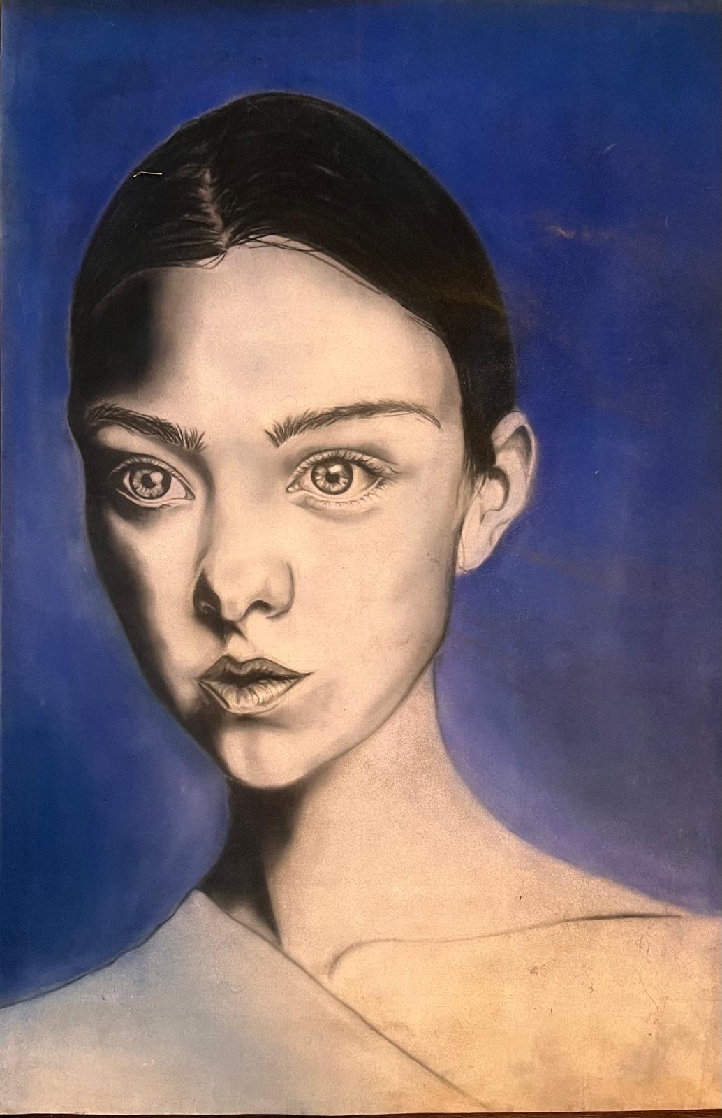 Porträtarbeit 2 aus Sophies Portraitserie