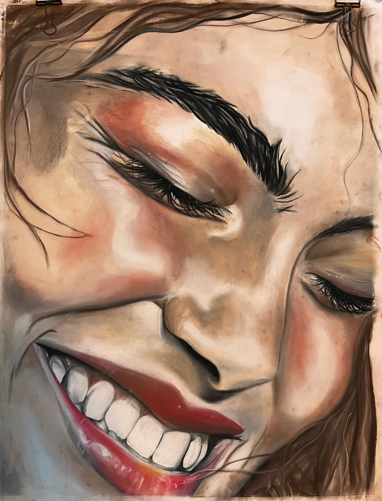Porträtarbeit 4 aus Sophies Portraitserie