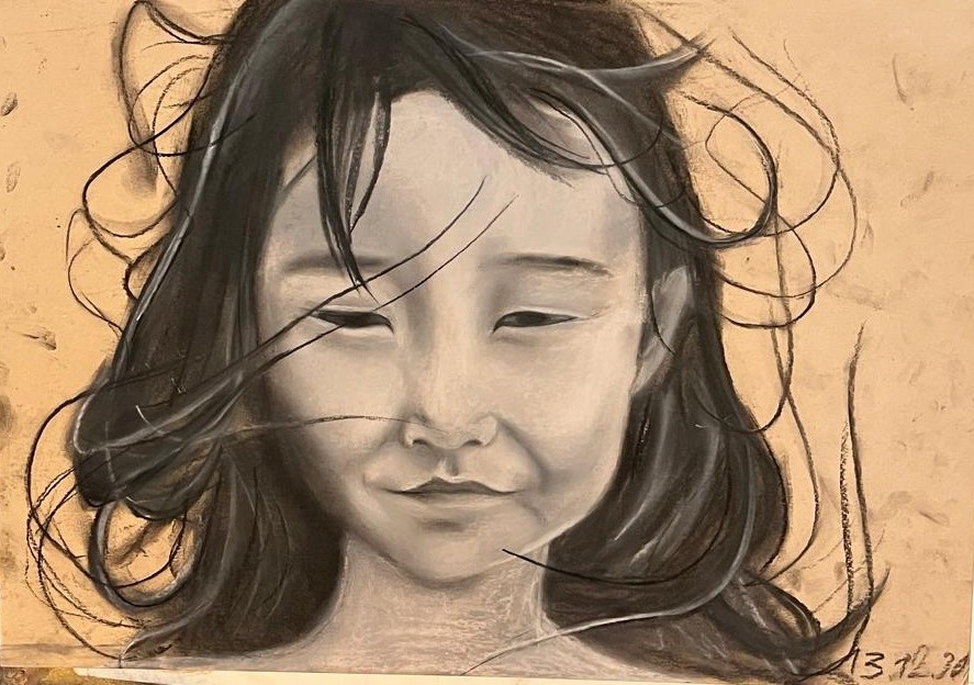 Porträtarbeit aus der Serie Portraits