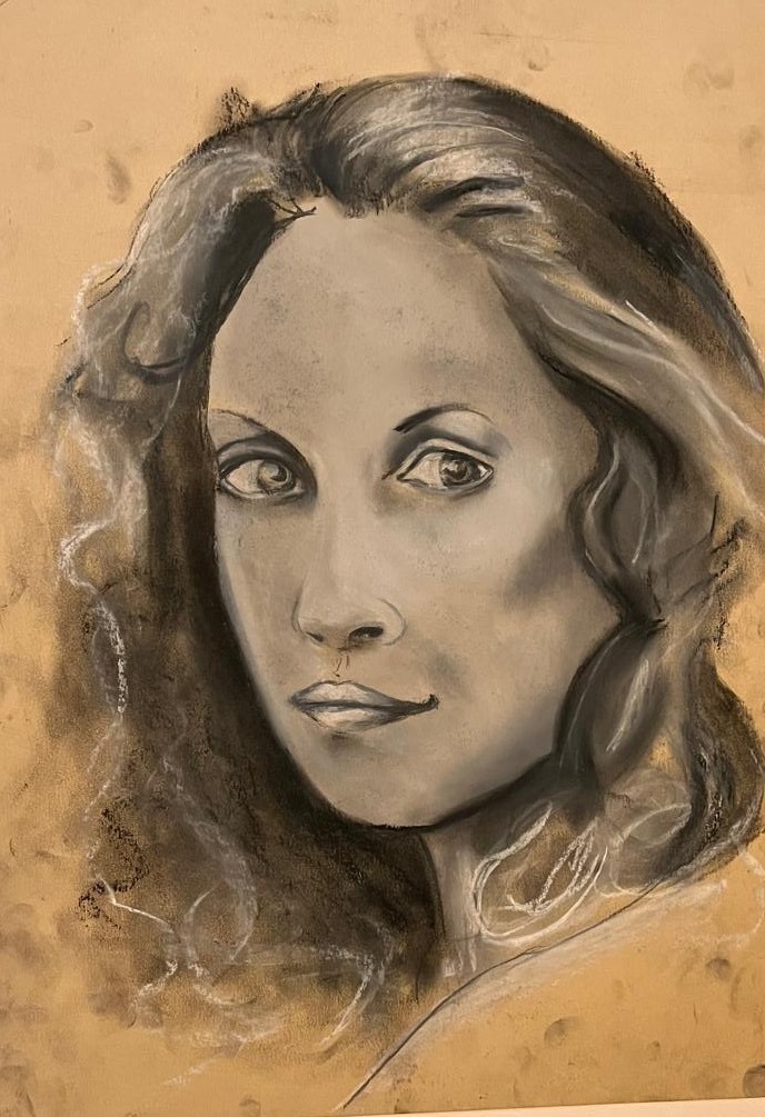 Porträtarbeit 13 aus Sophies Portraitserie