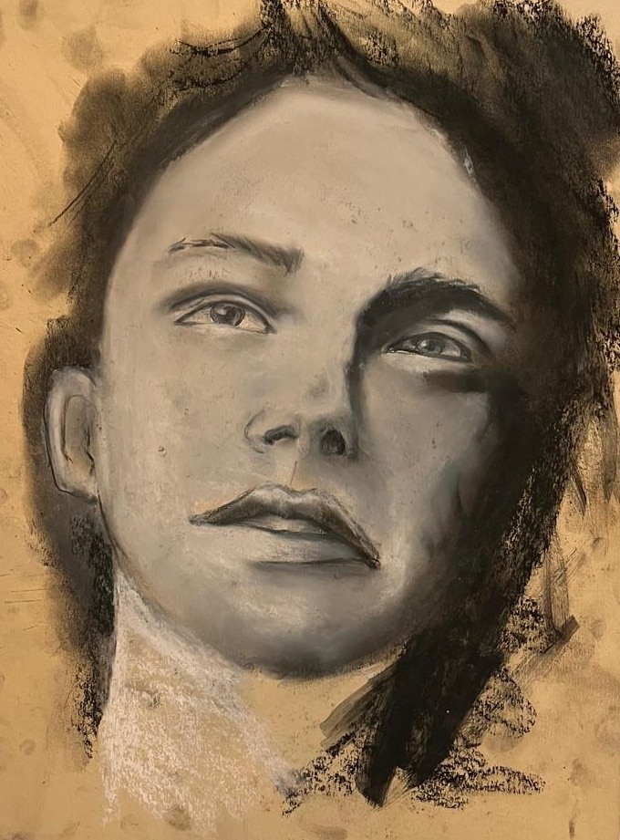 Porträtarbeit 14 aus Sophies Portraitserie
