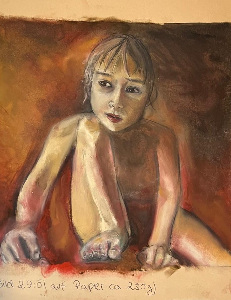 Porträtarbeit 15 aus Sophies Portraitserie