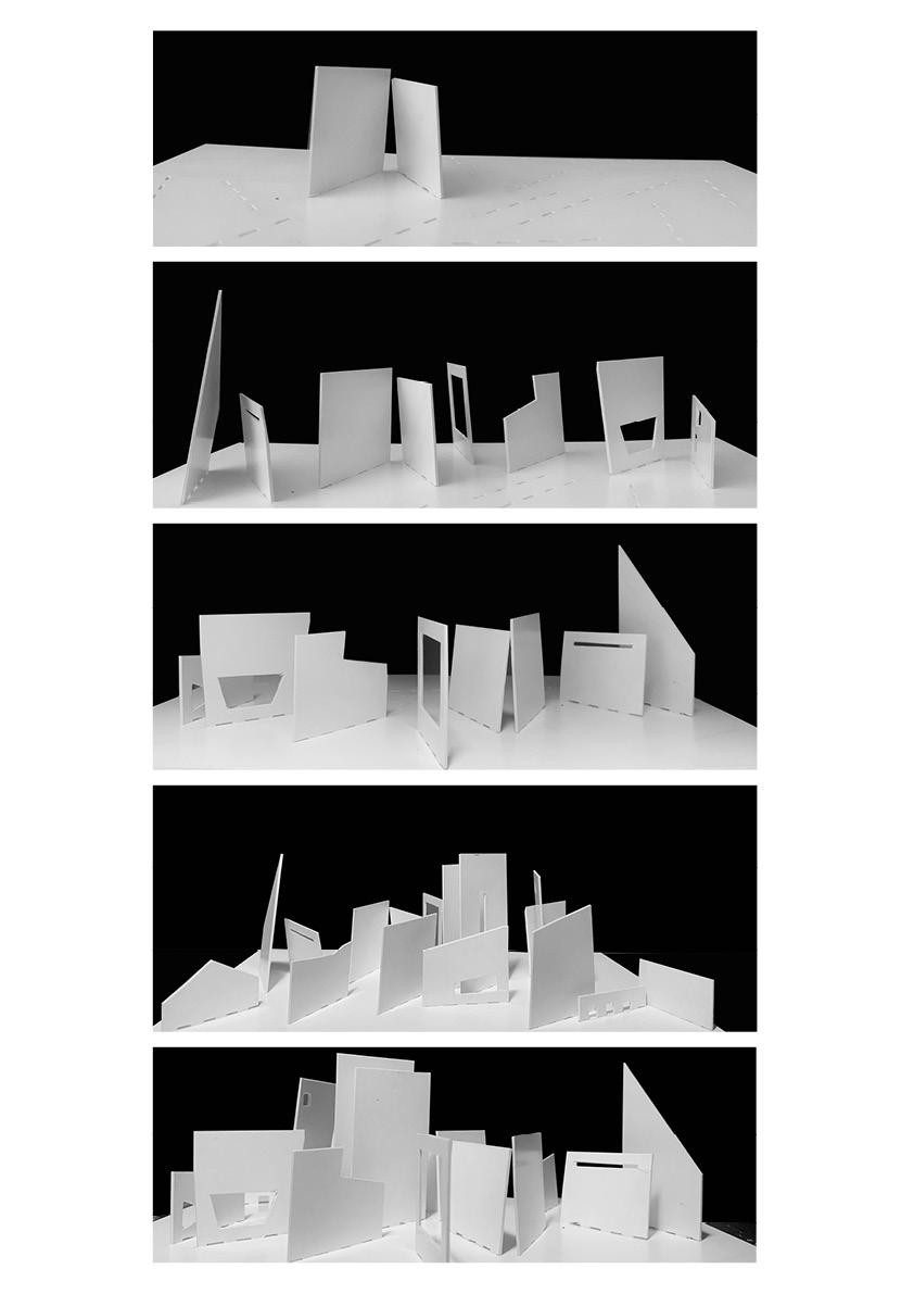 Papiermodell des Projekts Round Robin