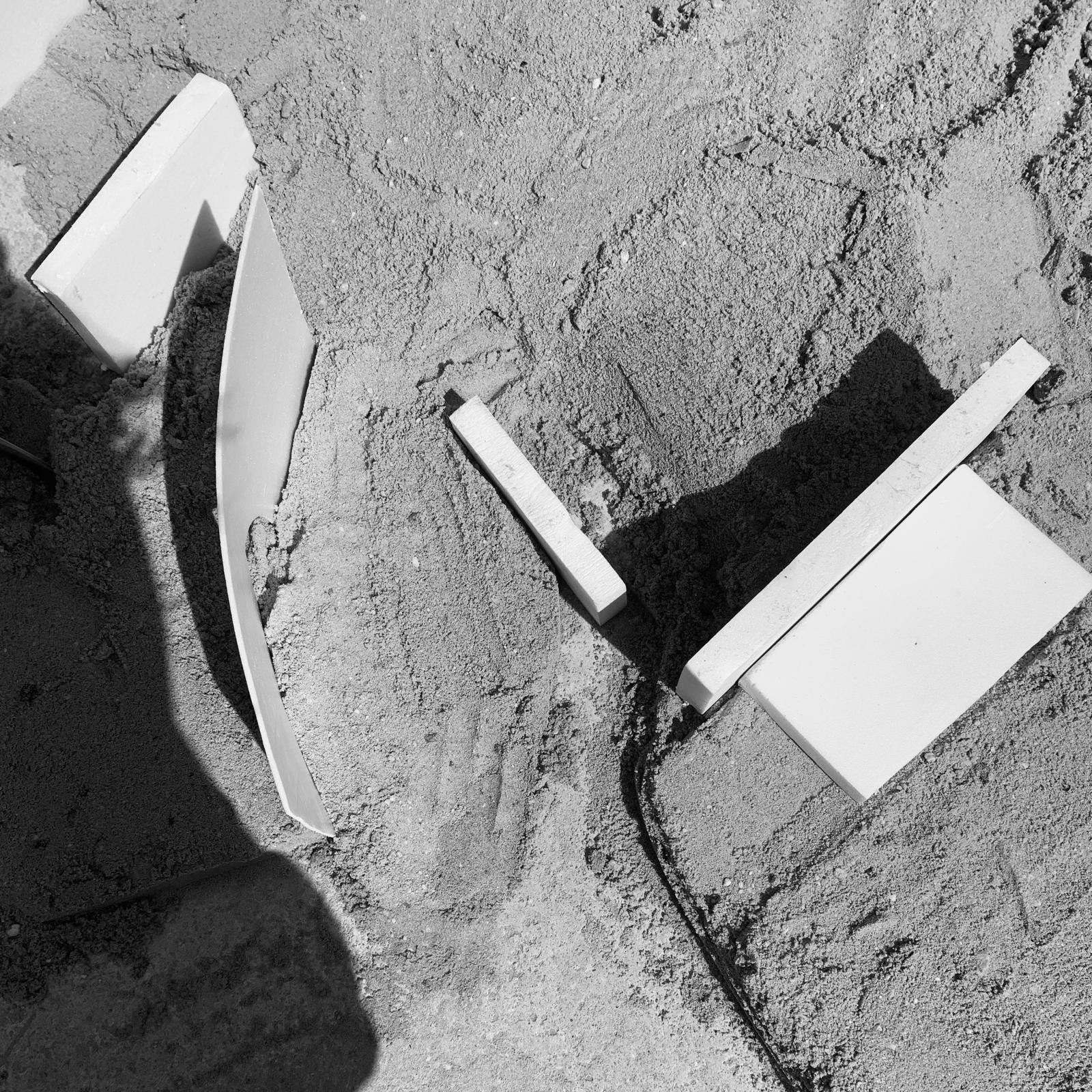 Erste Sandmodellstudie