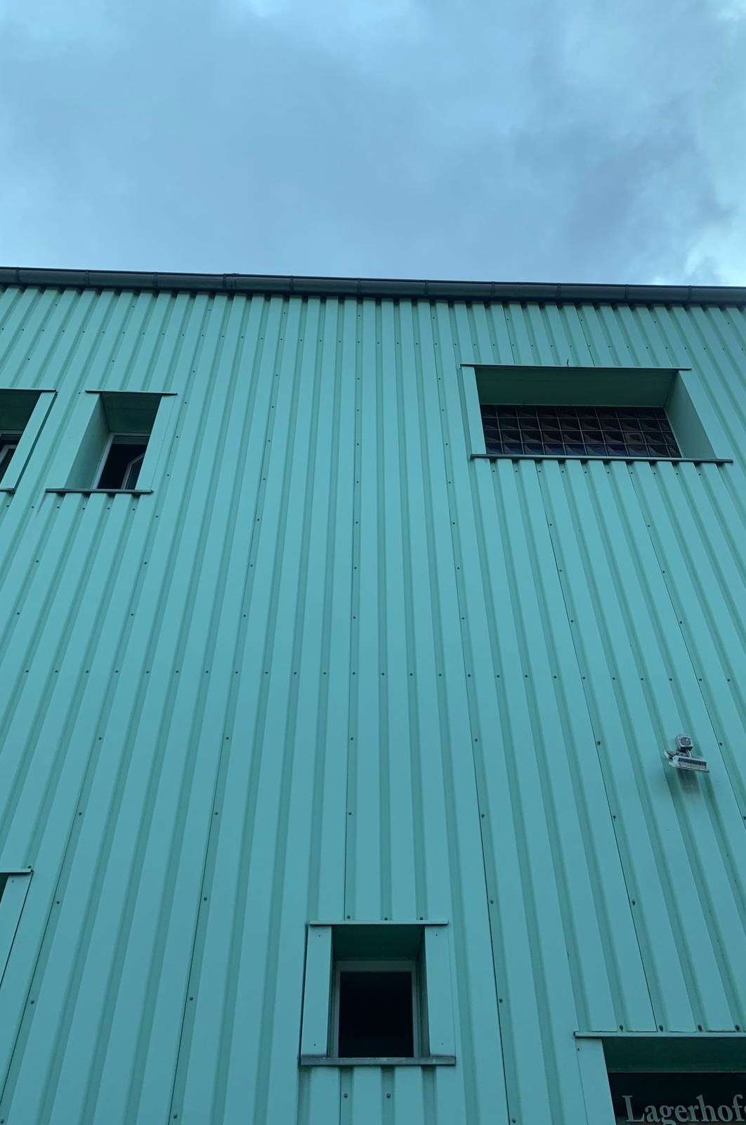 Fassade am Projektort der Wilden Mitte